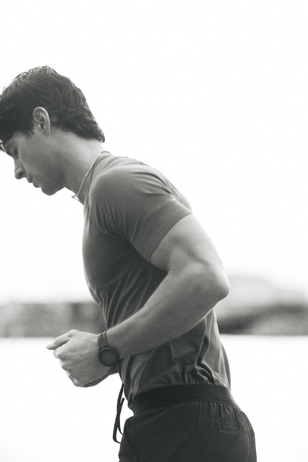 Camiseta de deporte con DryMove Muscle Fit - H&m фото 14