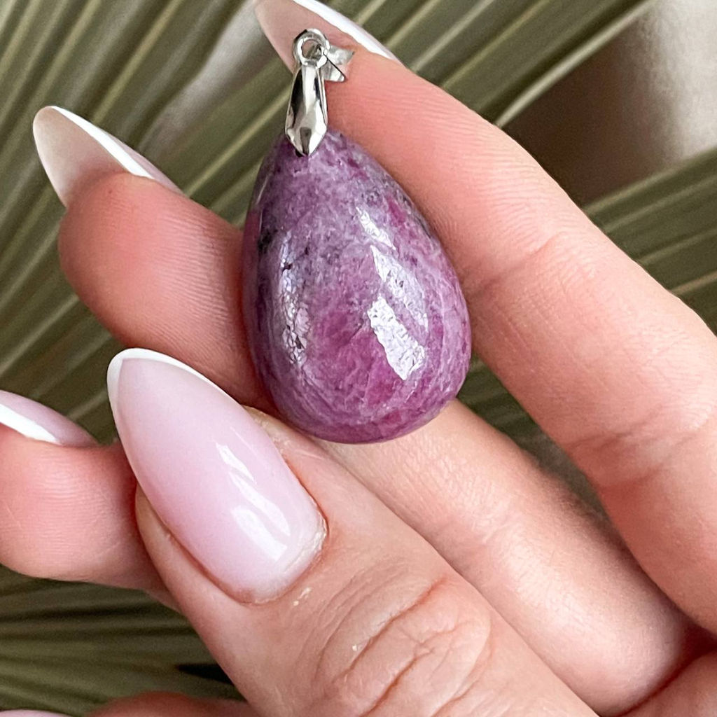 Кулон из Рубина в Цоизите - Радуга самоцветов фото 3