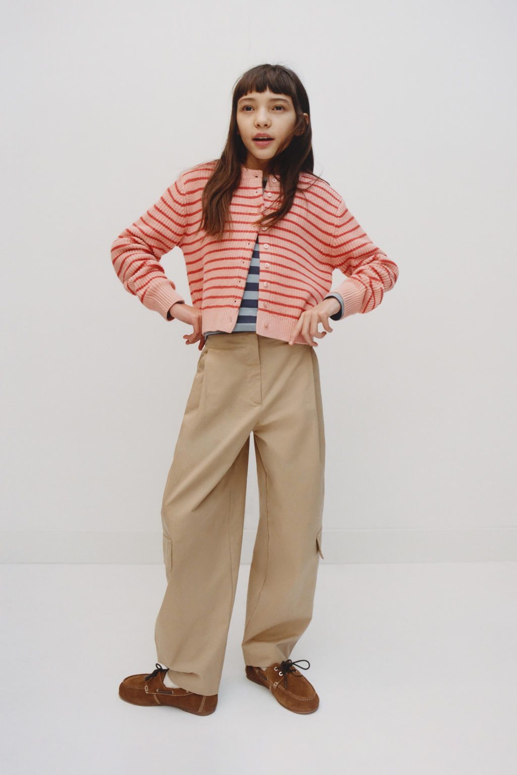 STRIPED CARDIGAN - Zara фото 11