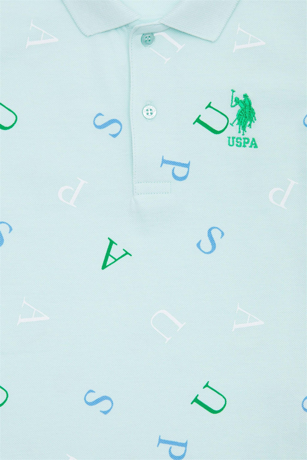 Зеленая футболка-поло для мальчиков Неожиданная скидка в корзине - U.s. polo assn фото 3