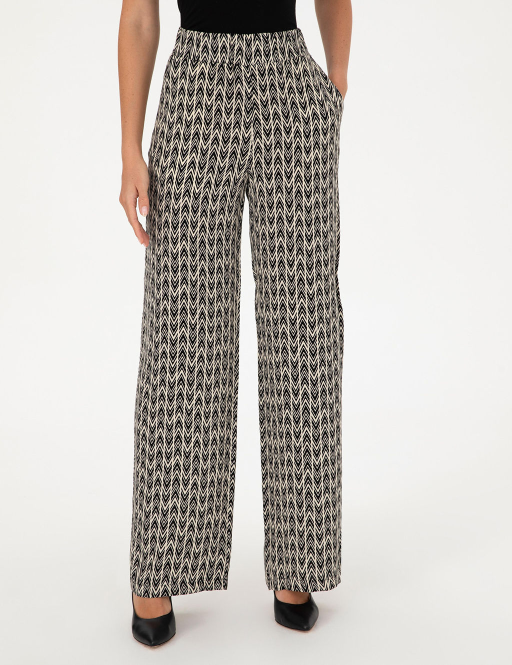 Siyah Kanvas Pantolon - Pierre cardin фото 2