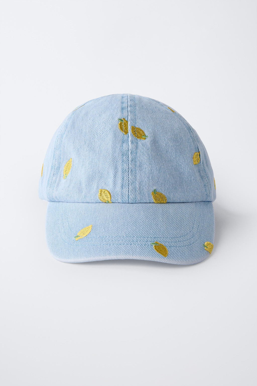 EMBROIDERED LEMON DENIM CAP - Zara фото 4