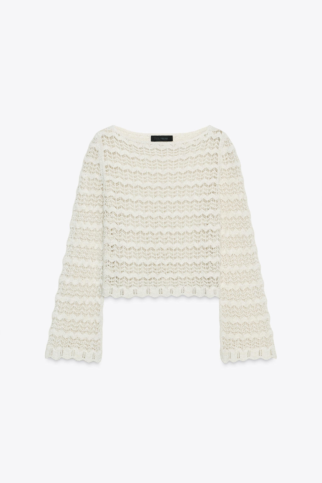 POINTELLE KNIT JUMPER - Zara фото 10