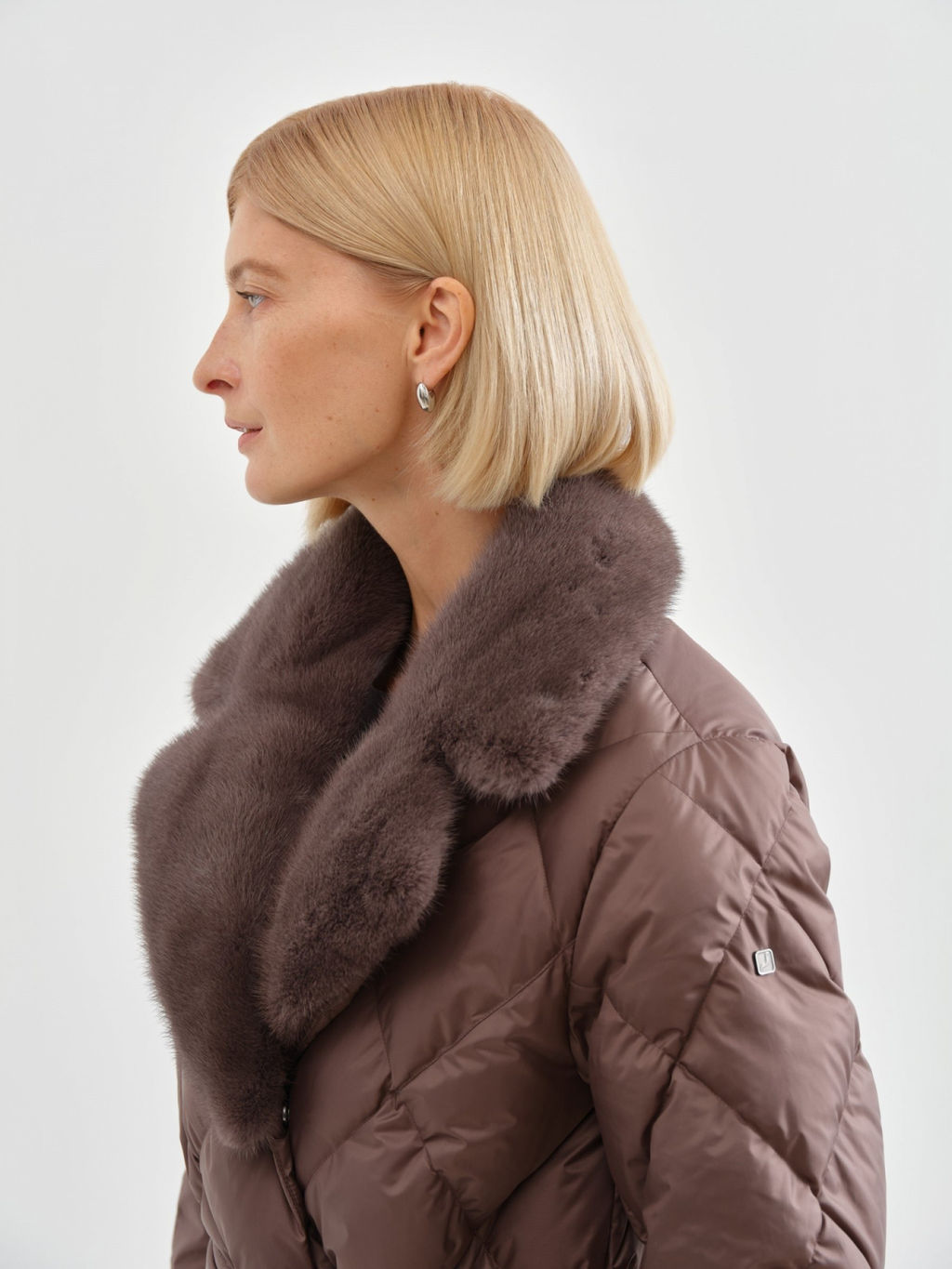 Conso/WDLF 230541 - cappuccino Пуховое пальто  фото 2