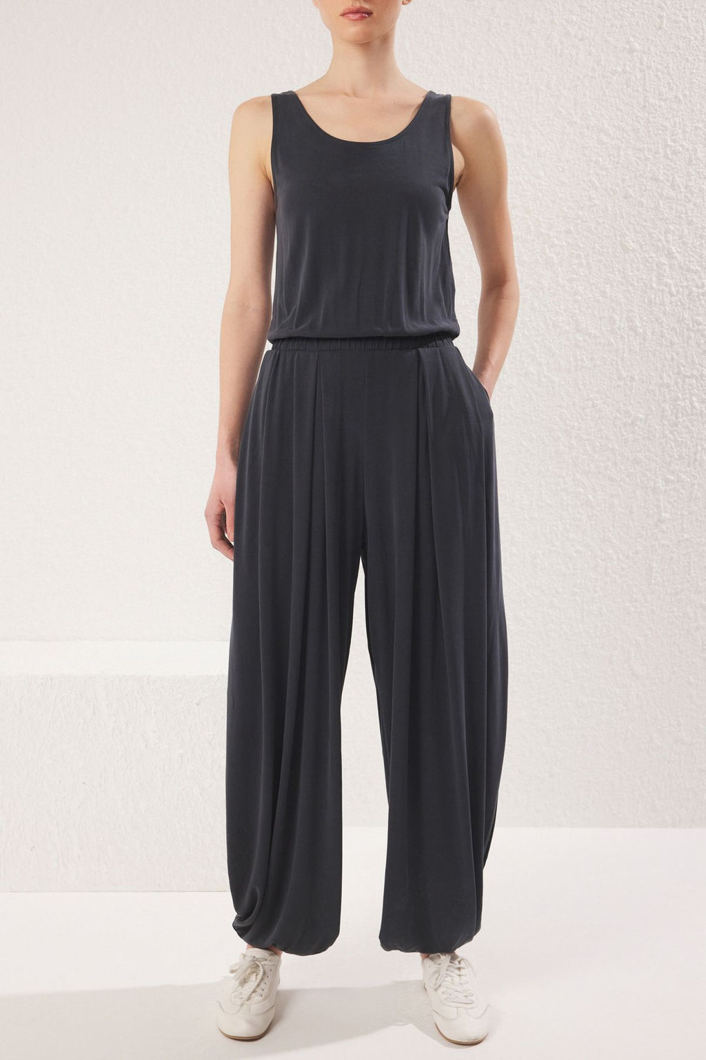 TRENDYOLMILLA Antrasit Modal Kumas Esnek Orme Tulum TWOSS25TU00027  фото 3