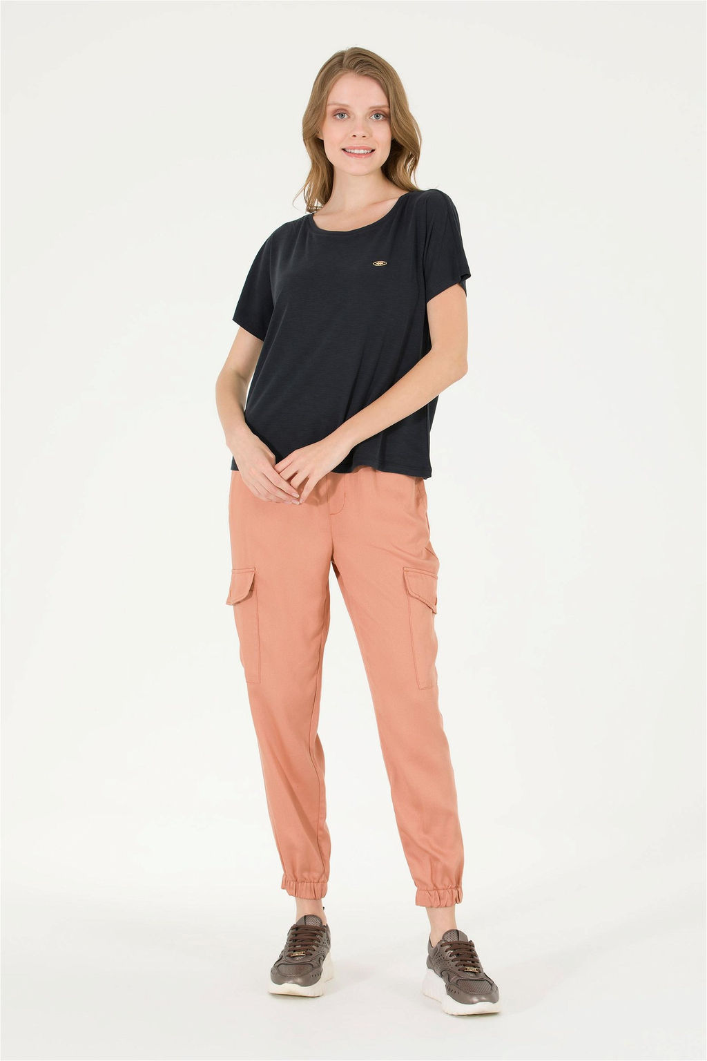 U. S. Polo Assn Женская черная футболка с круглым вырезом - U.s. polo assn фото 11