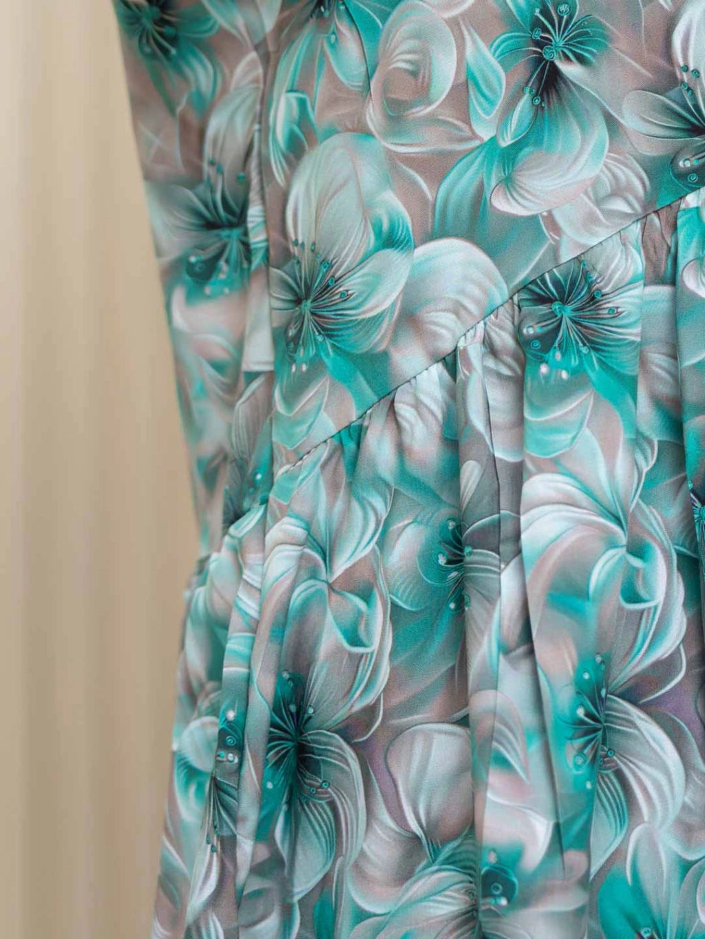 Платье женское, цвет зеленый - Барболета фото 6