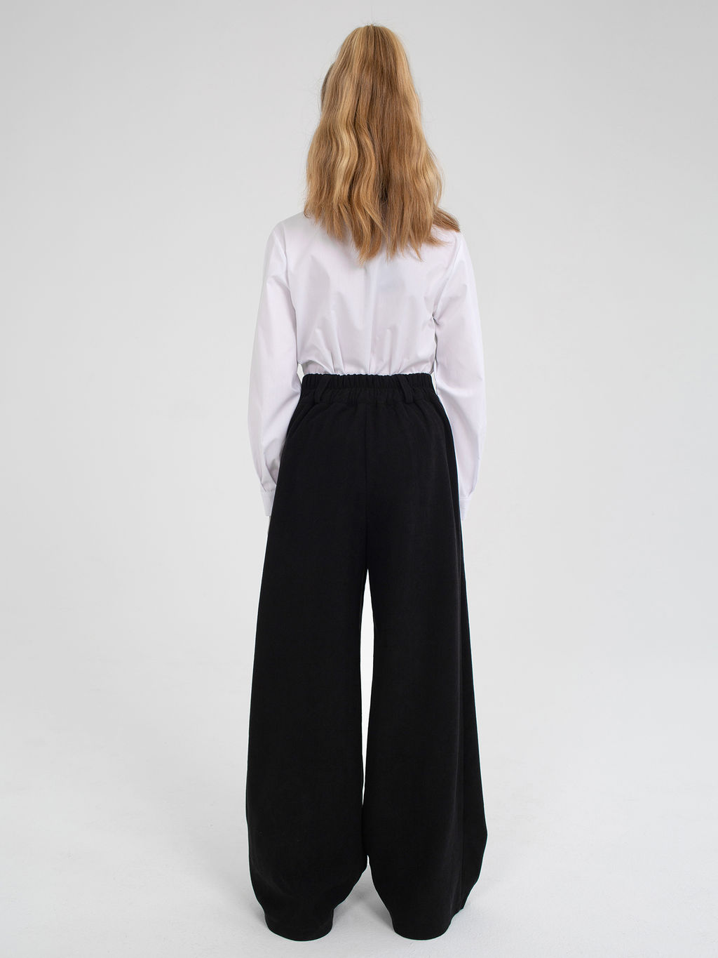 Брюки-палаццо для девочек - Синий мир фото 9