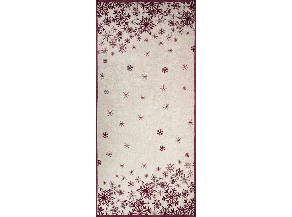 Полотенце махровое 6с102.411ж1 Снежинки-арт(кр.дерево1) 67х150см