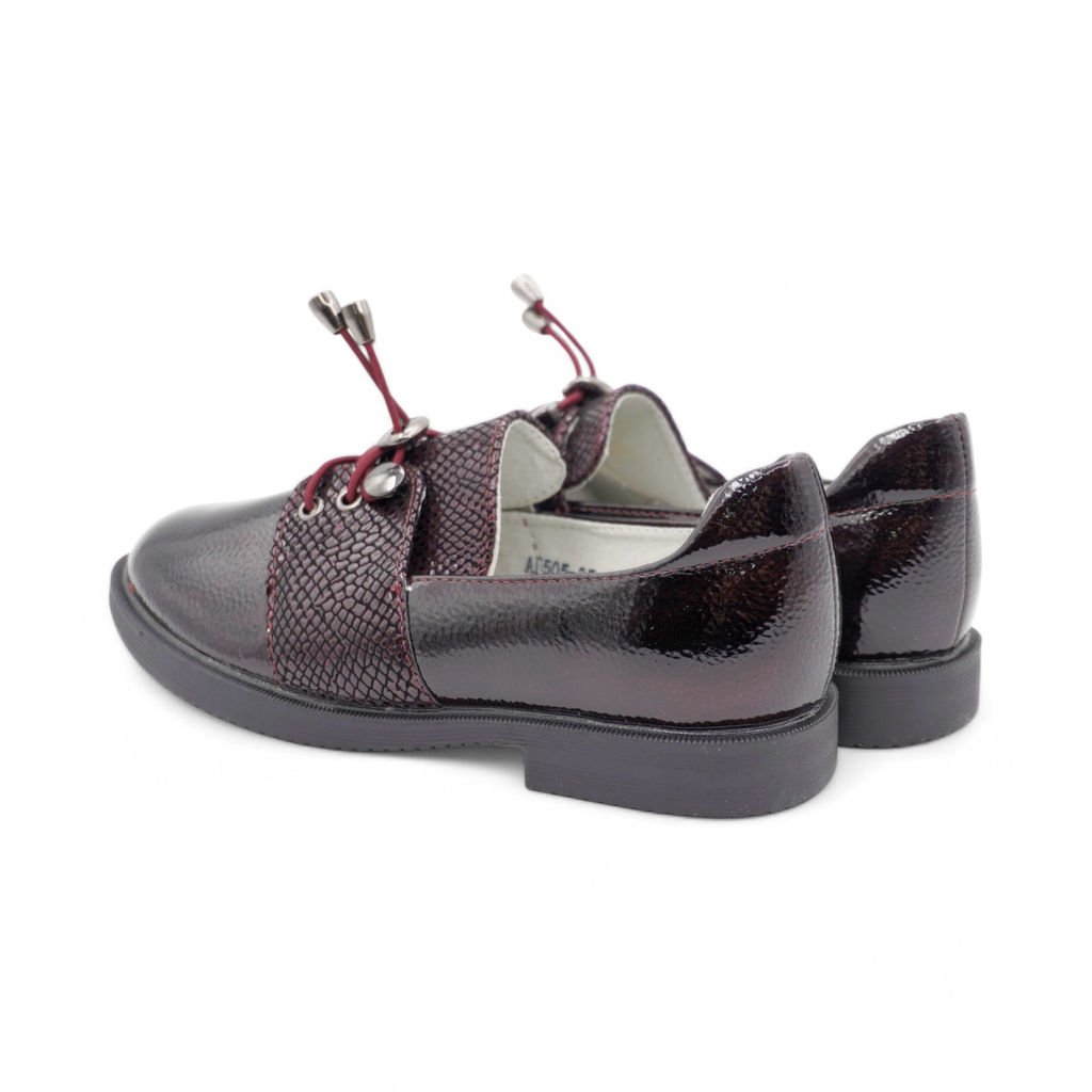 Туфли АЕ505-35 бордовые - Ирина фото 3