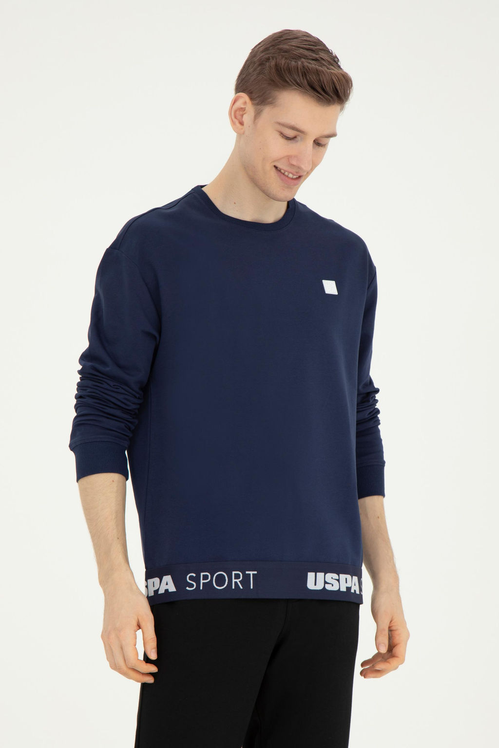 Erkek Lacivert Sweatshirt
