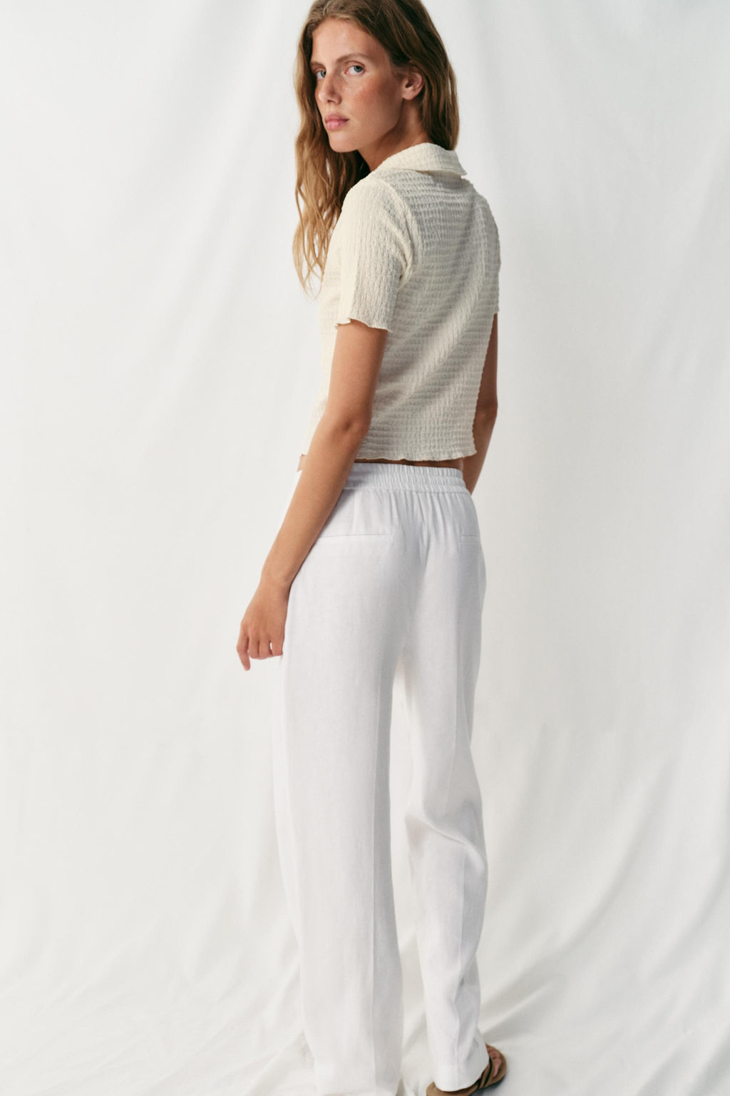 TOP CROP TEXTURA / Crudo - Zara фото 6