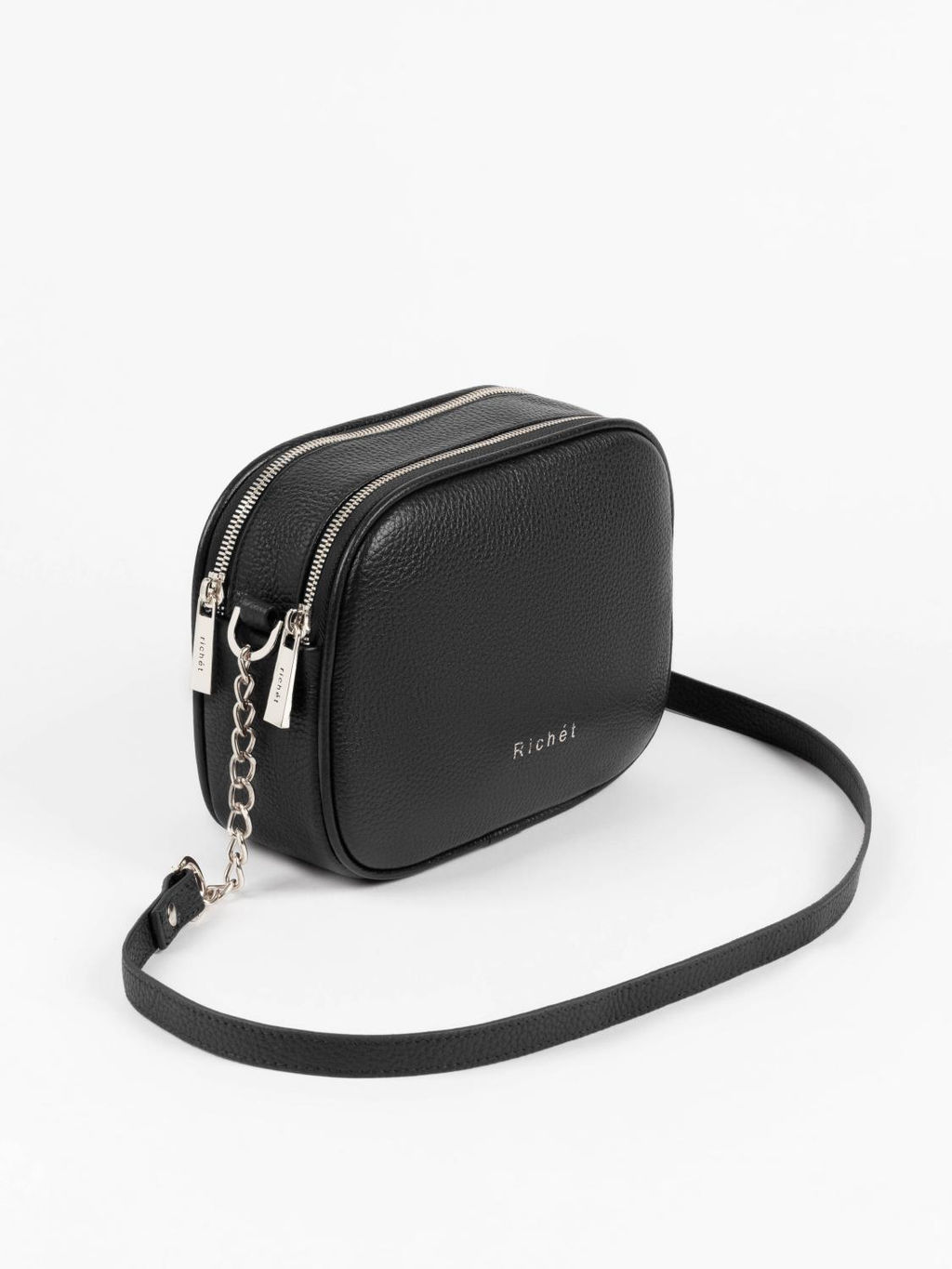 Женская кожаная сумка Richet 2819LN 952 Черный