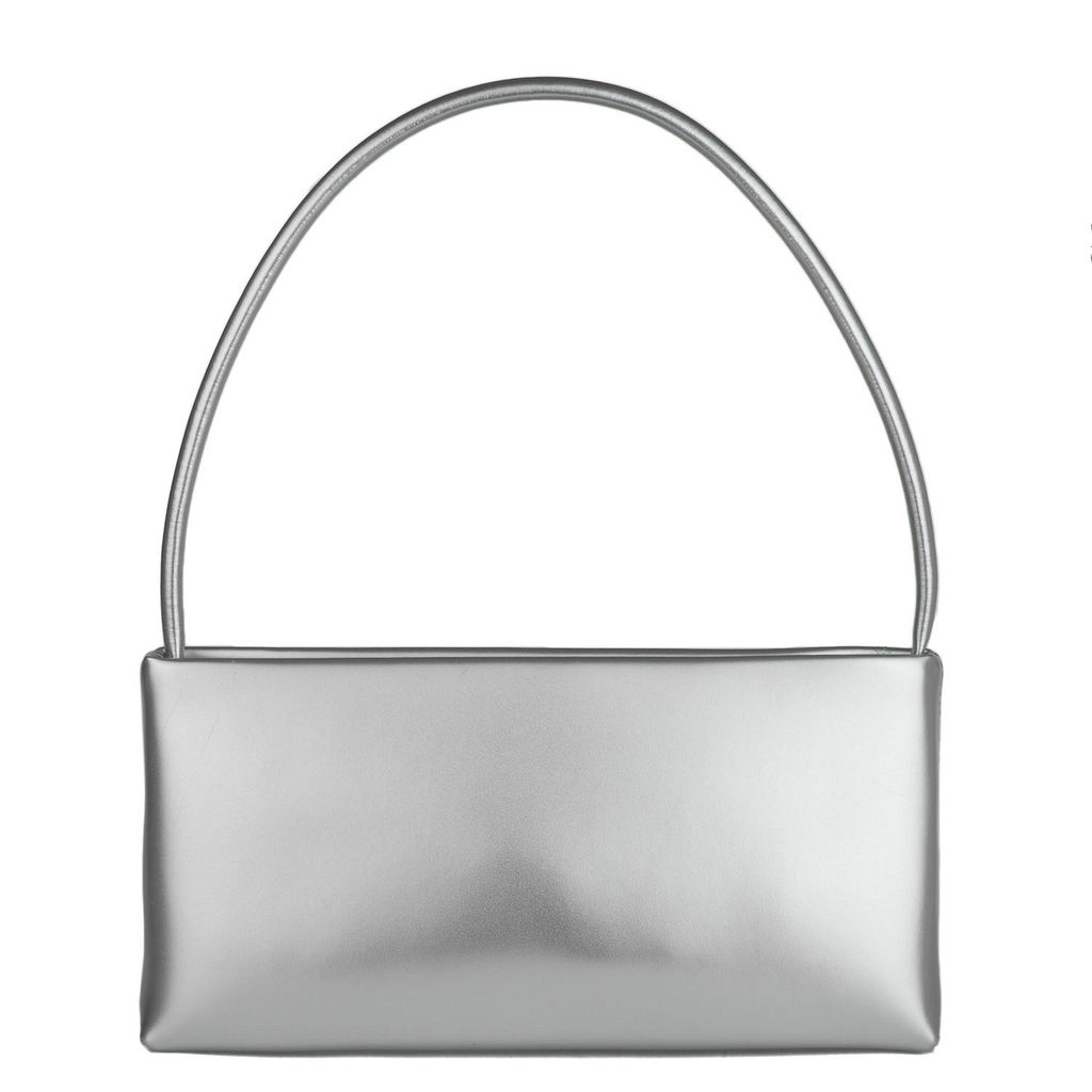 9909 серебро, Женская кожаная сумка, Barcelo Biagi