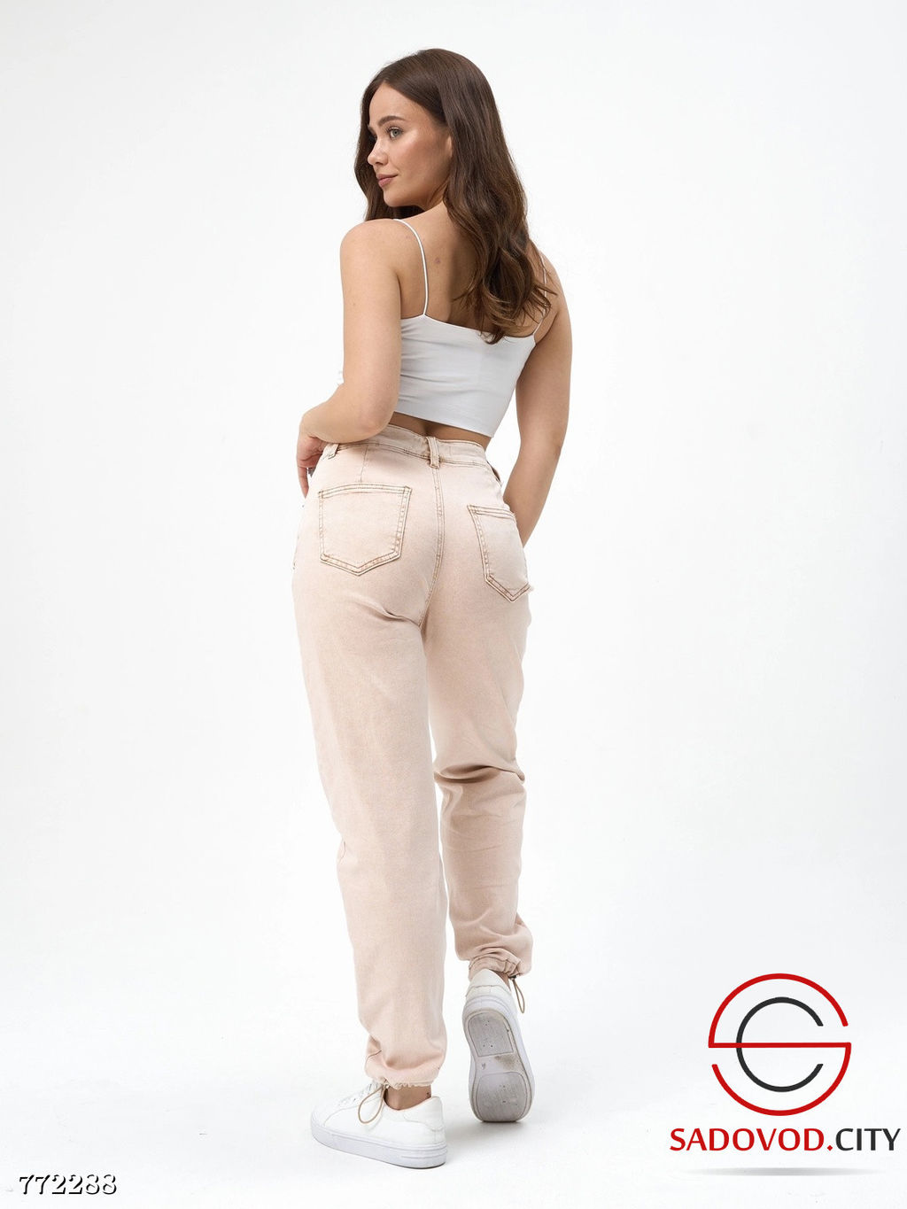 Джинсы летние светлые женские - Bruno фото 5