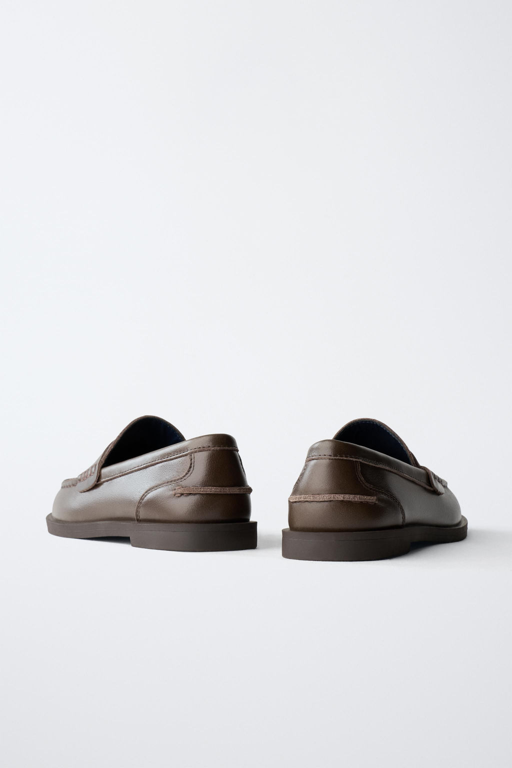 CHAMPION ® X ZARA LEATHER LOAFERS  фото 5