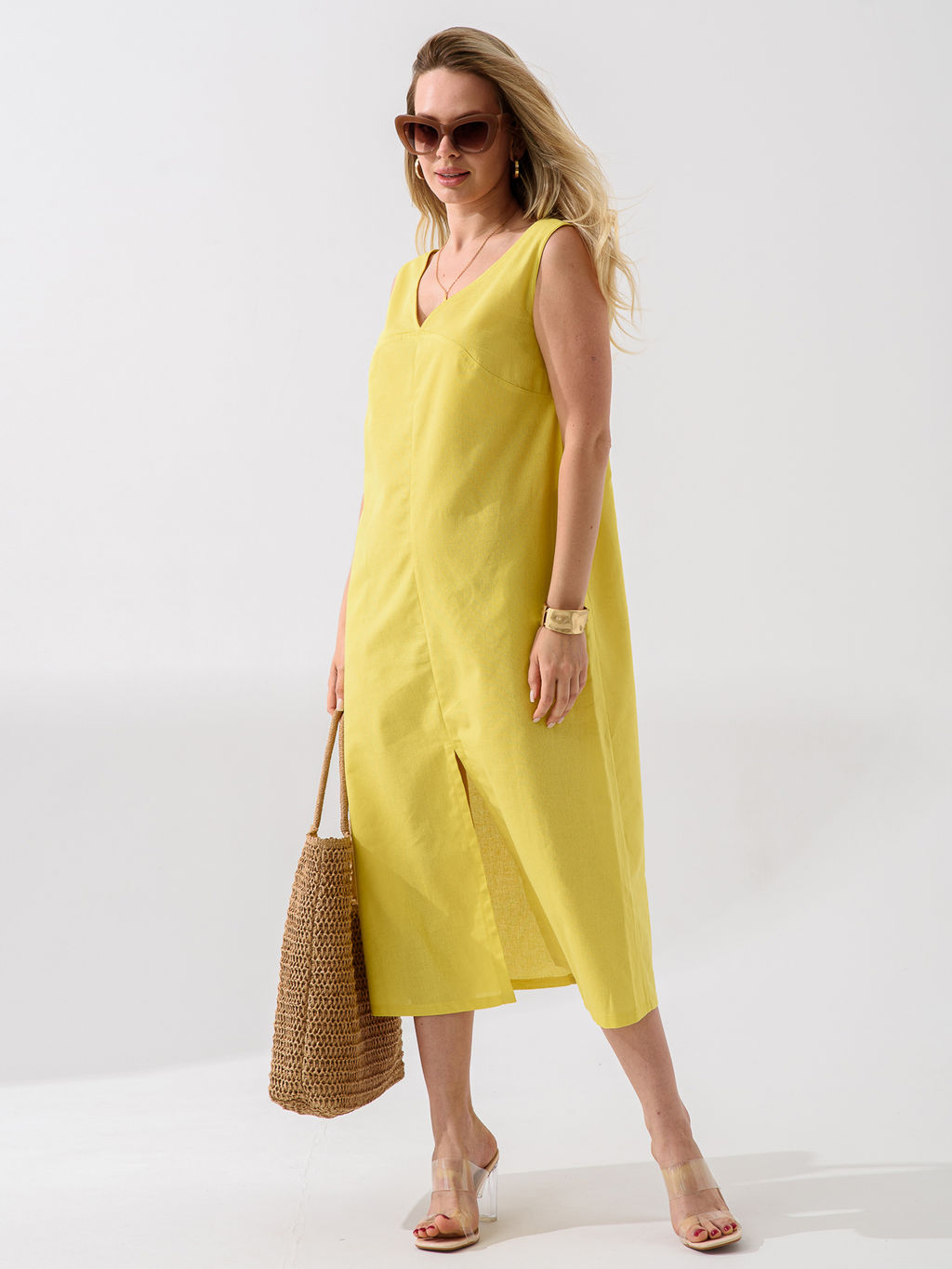 Сарафан ХЛОПОК со ЛЬНОМ - Оптима фото 35