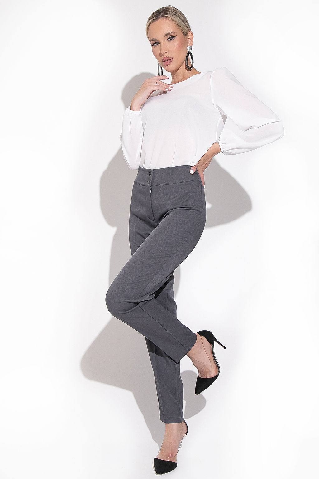 Брюки Монако (трюфель) - Эльза фото 2