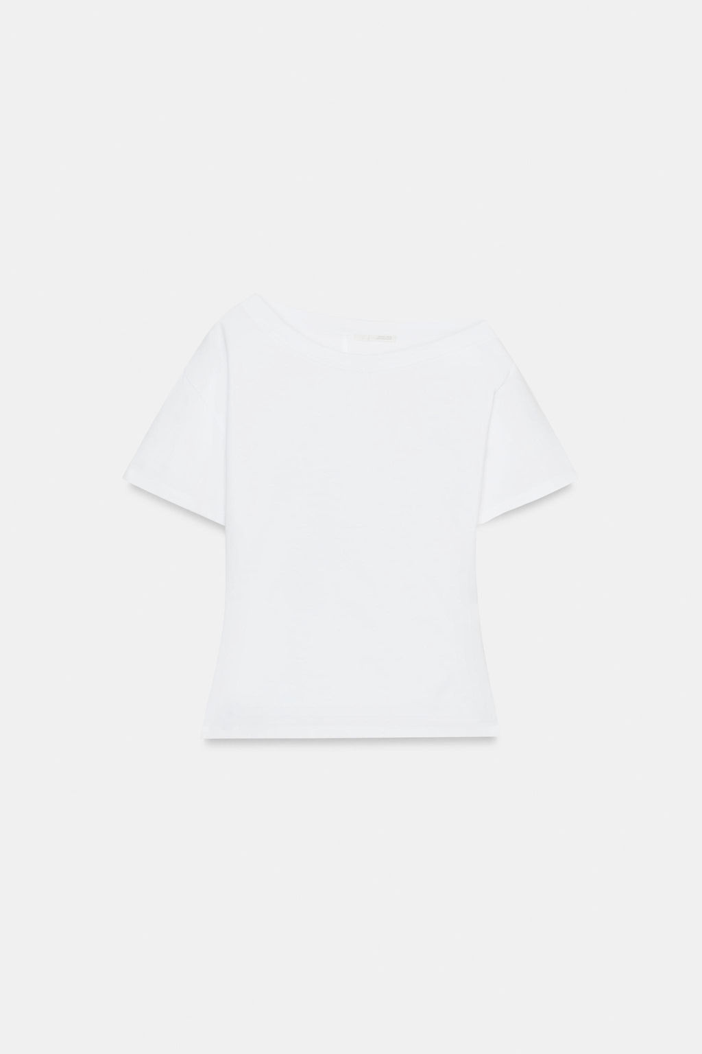 HEAVY COTTON SHORT SLEEVE T-SHIRT - Zara фото 2