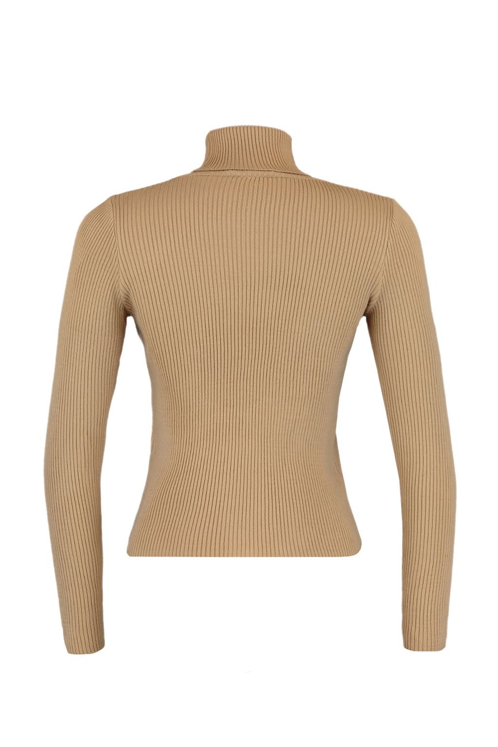 Camel Basic Bal?kc? Yaka Triko Kazak TWOAW21KZ1279