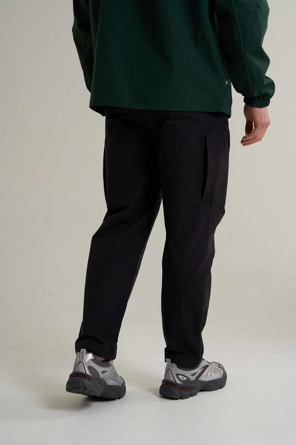 Брюки карго текстильные Черный CITY PANTS BAR Woven Track Pants - Anta фото 4