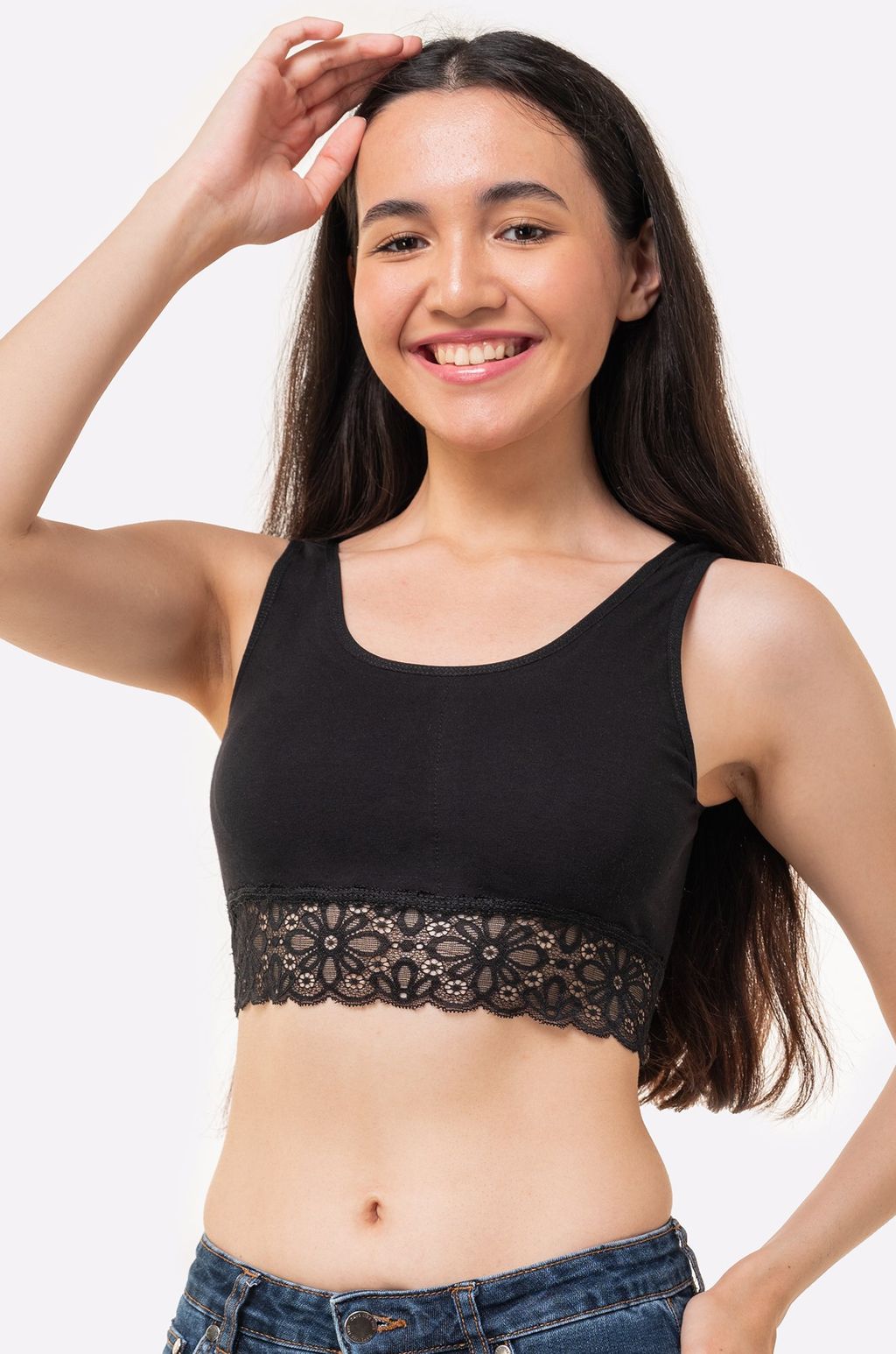 Майка-топ для девочки на поролоновом подкладе Donella  фото 4