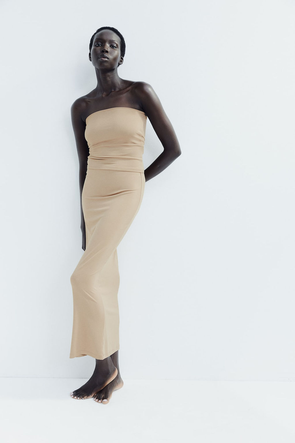 Top de tubo de microfibra - H&m фото 4