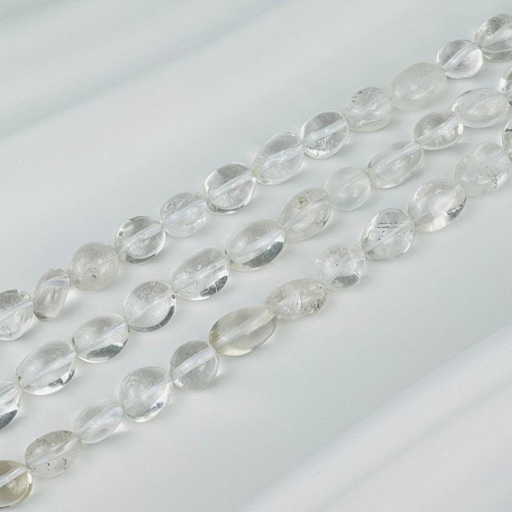 Бусины для украшений Горного Хрусталя (галтовка) 39 см