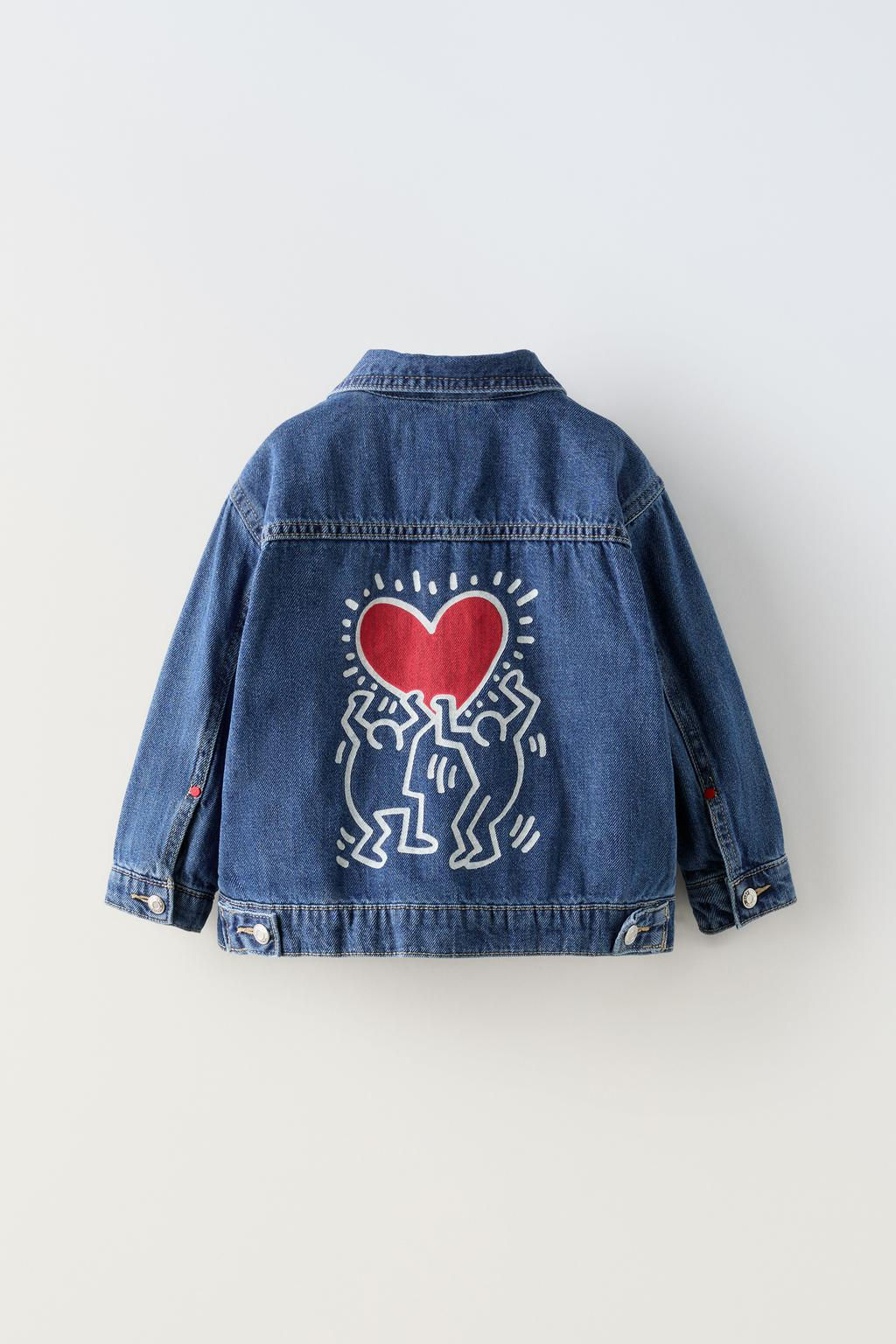 KEITH HARING ® DENIM JACKET - Zara фото 2