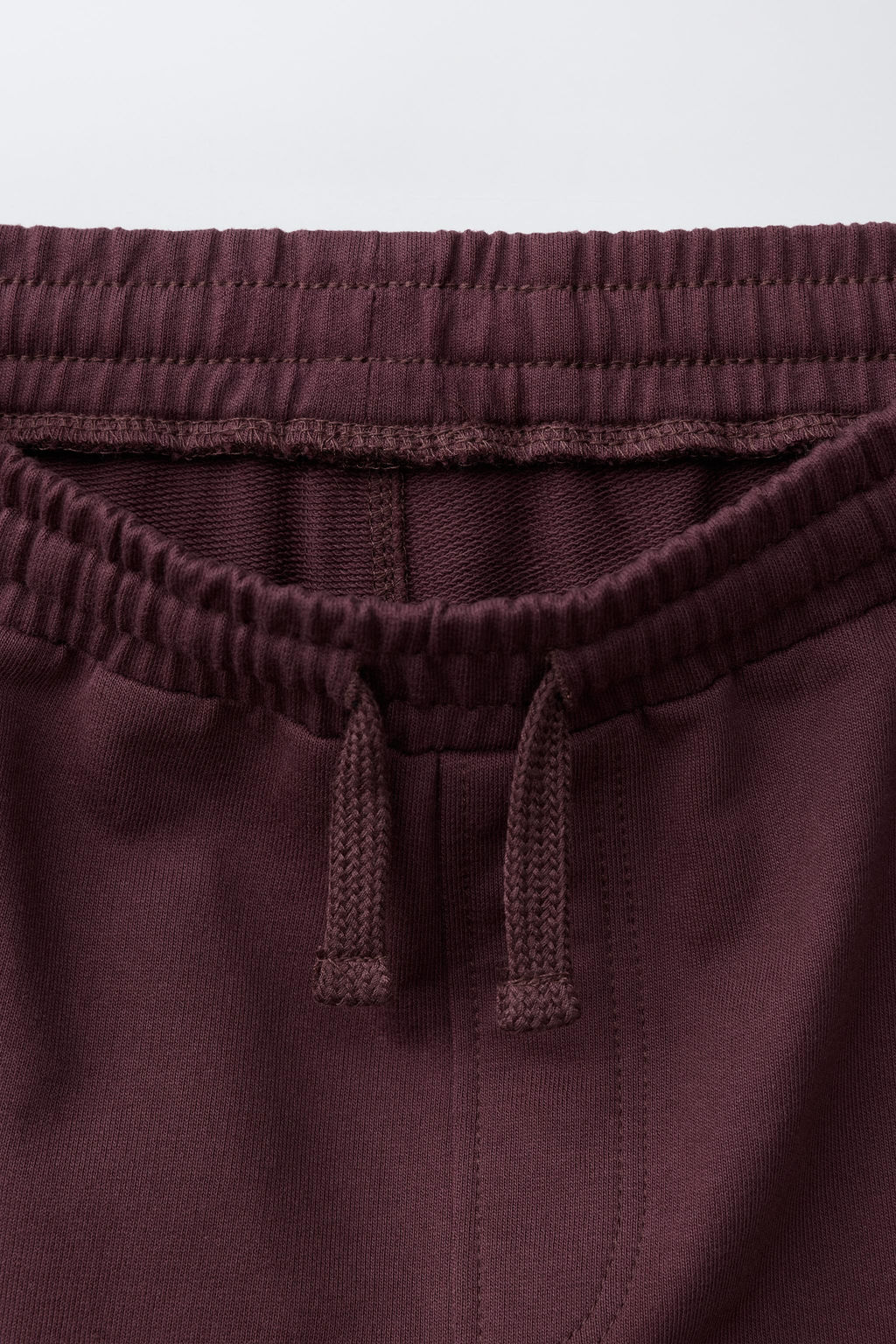 CONJUNTO CAMISETA Y BERMUDA TEXTO / Vino - Zara фото 7