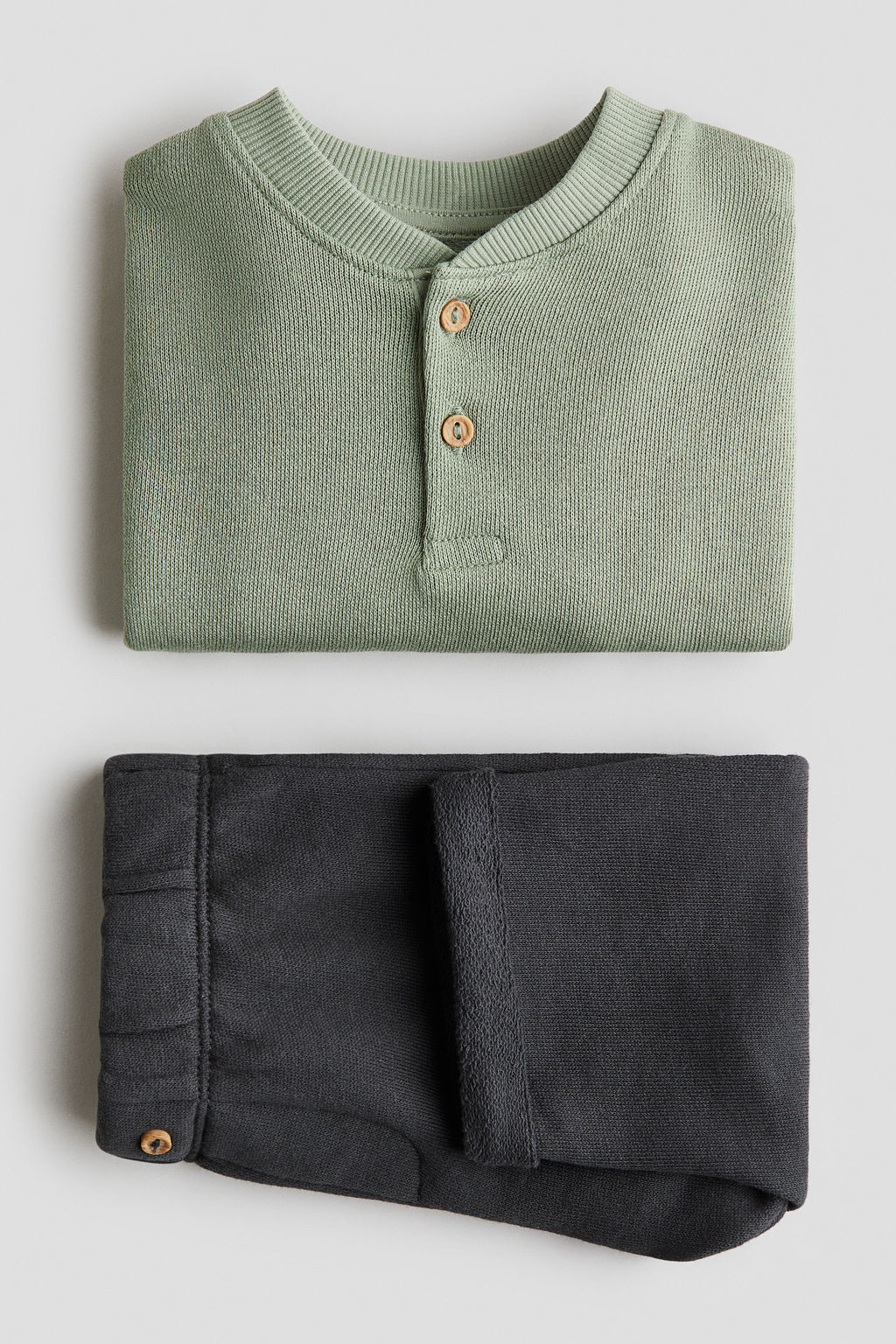 Conjunto de 2 piezas en tejido sudadera - H&m фото 2