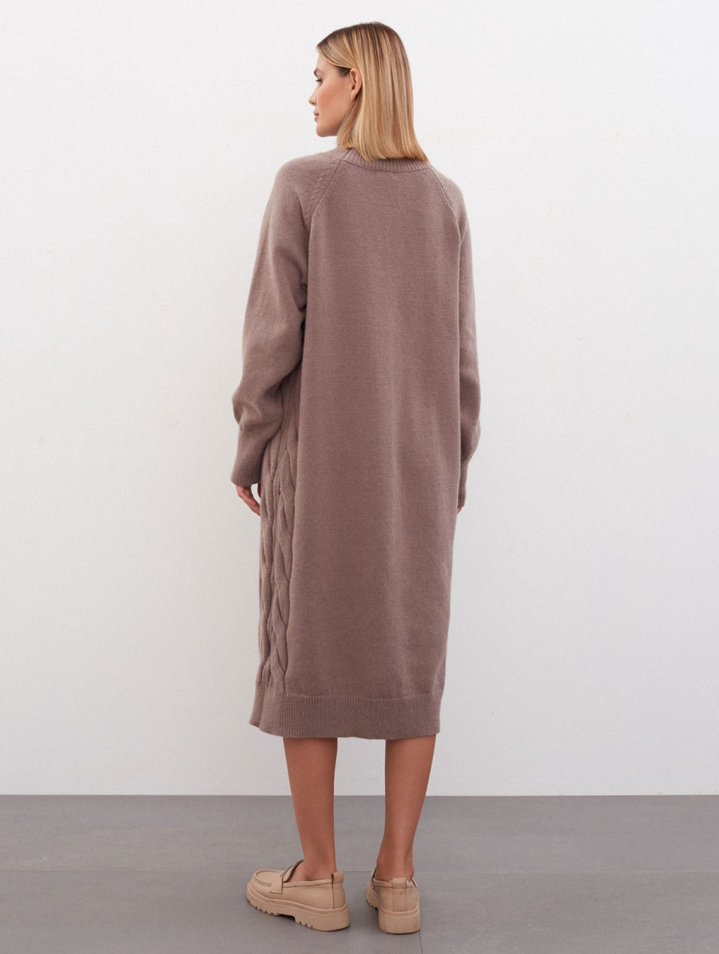 Conso/KDL 220654 - brown ash Платье женское