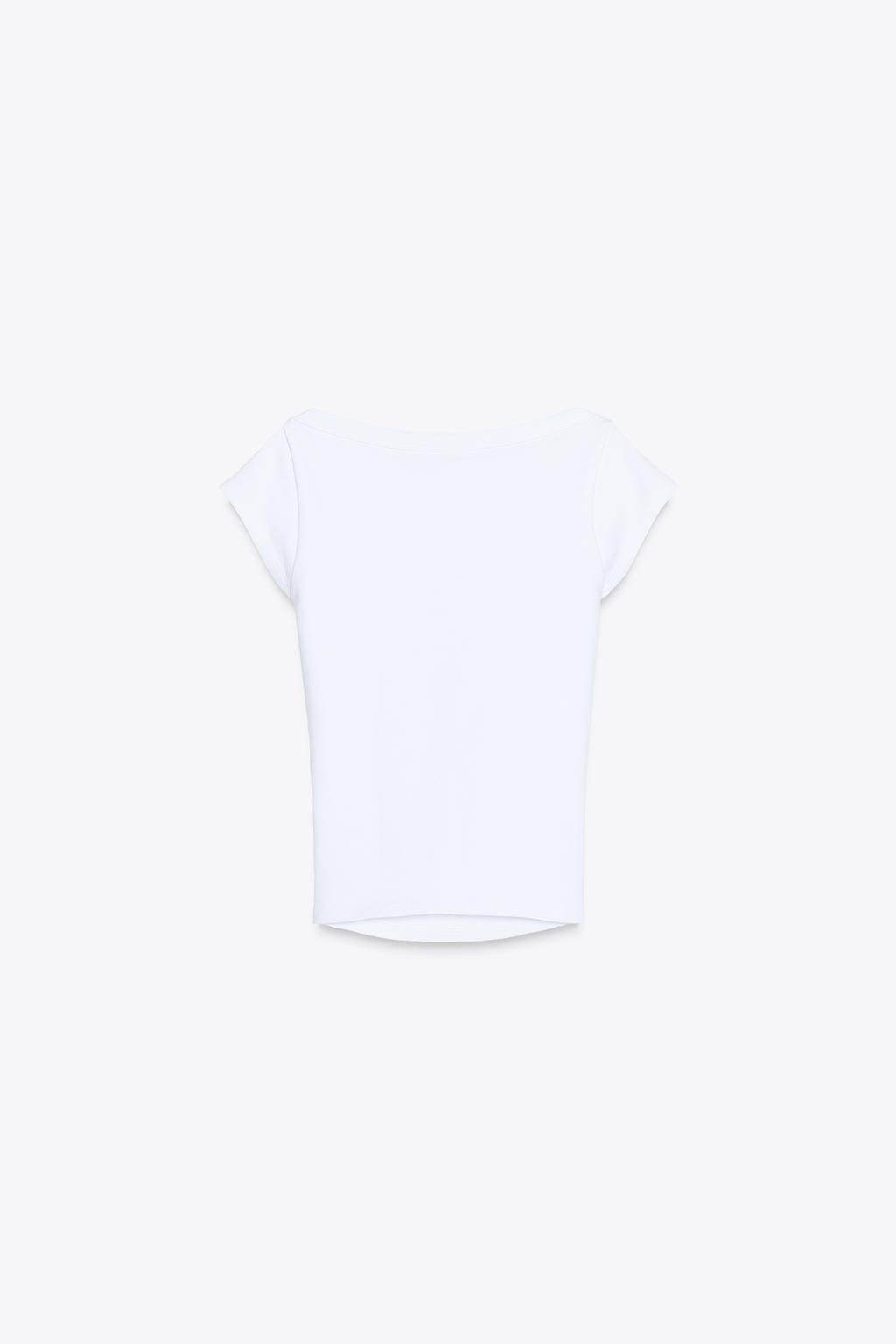 BOATNECK TOP - Zara фото 12