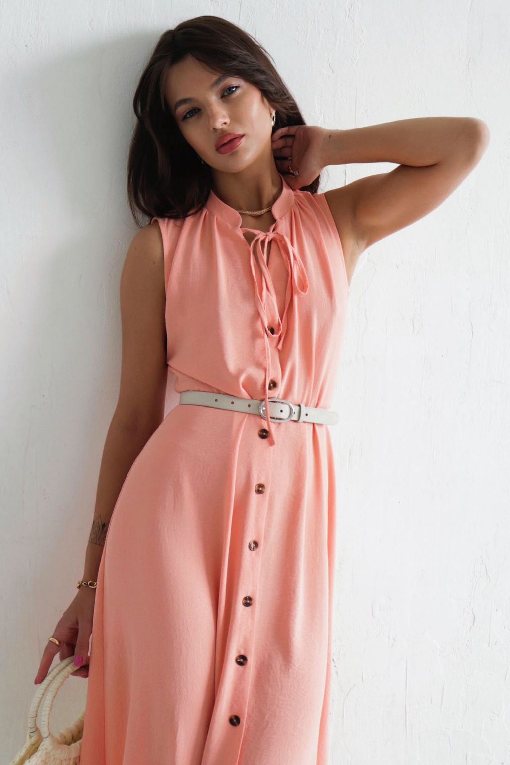 Платье, как из к/ф Красотка, персиковое - Martichelli фото 13