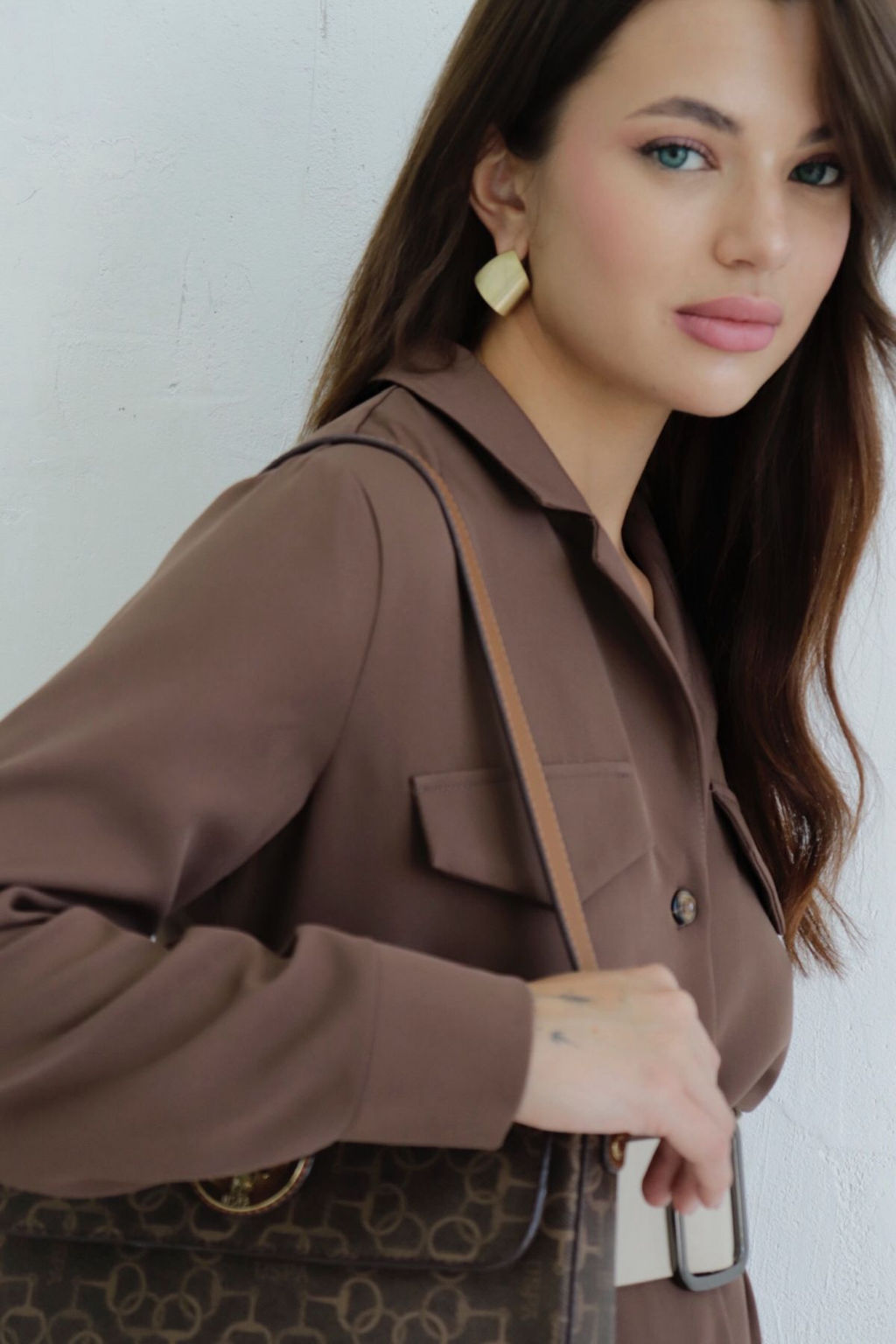 Платье-рубашка с английским воротником - Martichelli фото 110