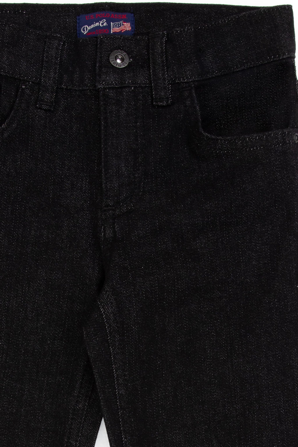 K_z _ocuk Siyah Slim Flare Jean Pantolon - U.s. polo assn фото 4