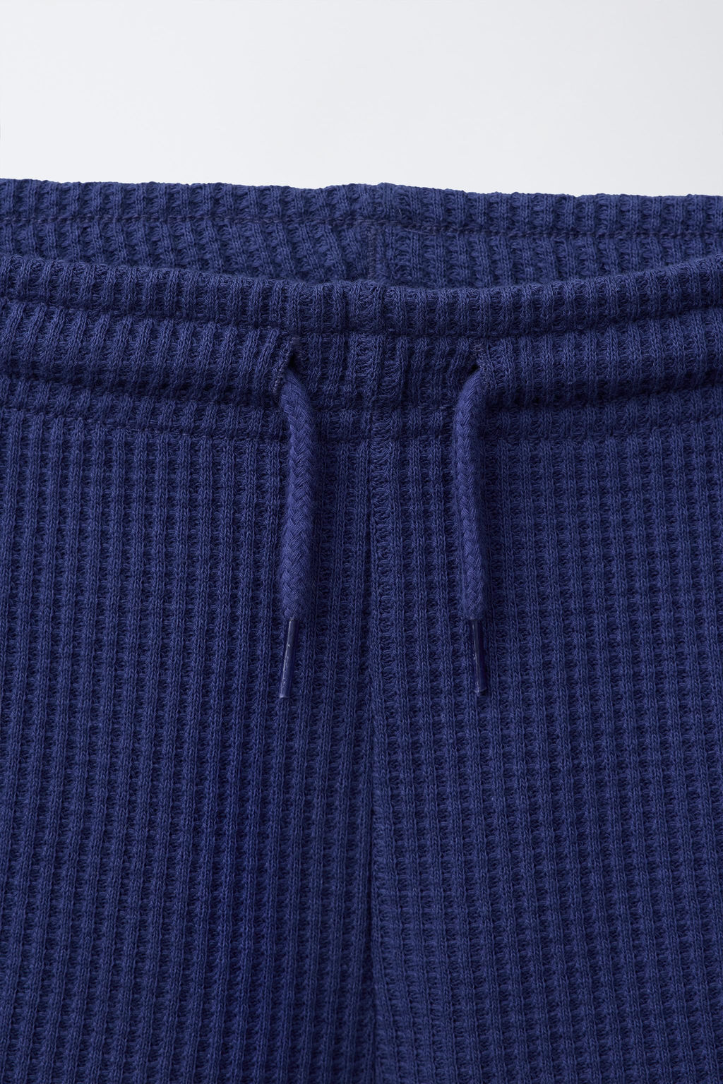 BERMUDA FELPA WAFFLE / Azul?n - Zara фото 3