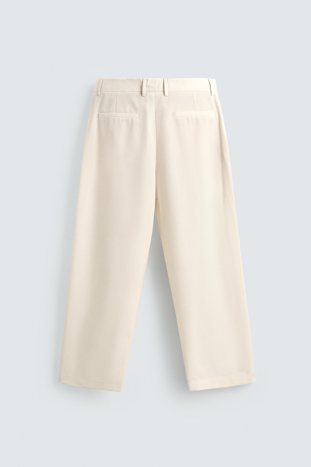 PLEATED WOOL BLEND TROUSERS - Zara фото 16
