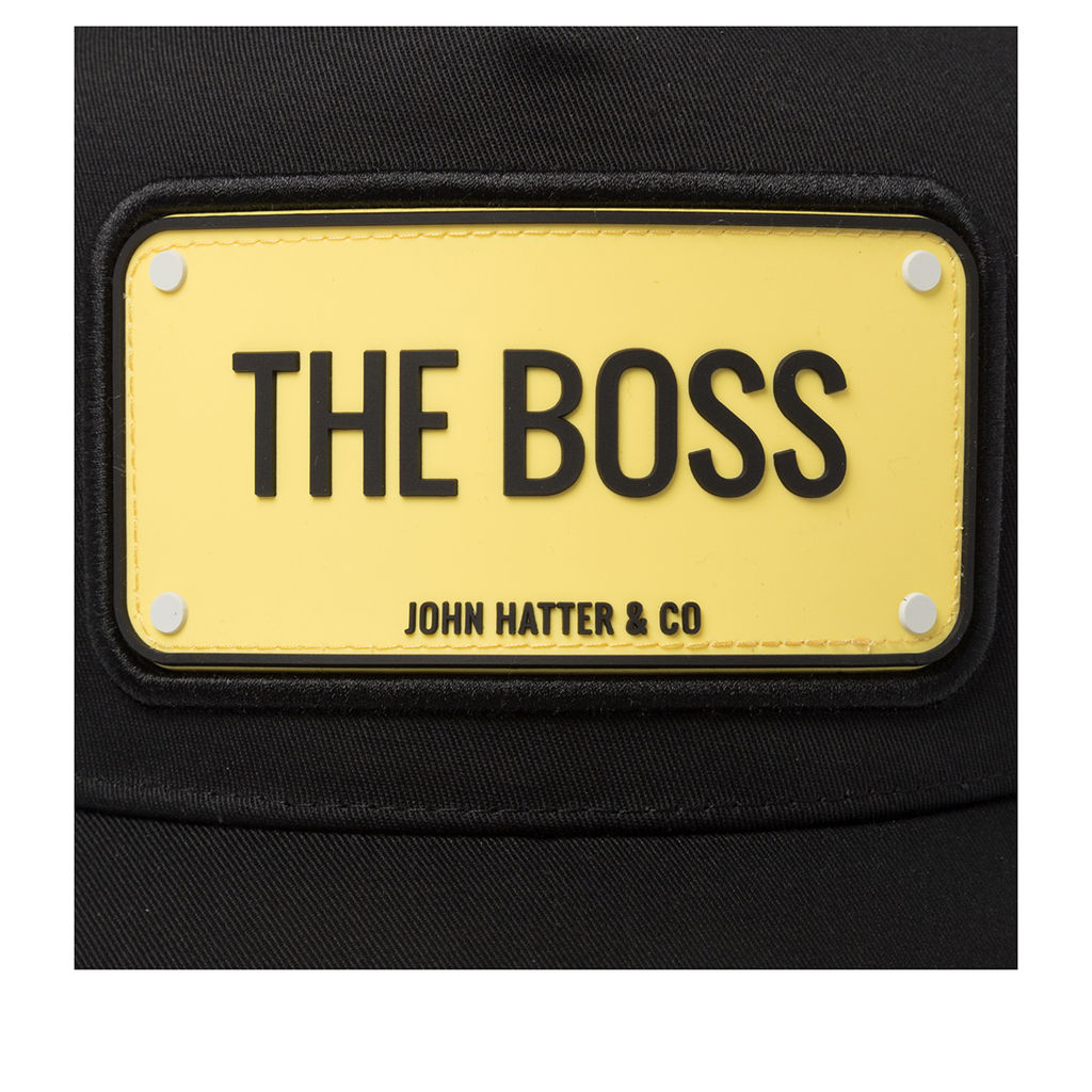 Бейсболка JOHN HATTER арт. R-1094-U00 The Boss (черный)  фото 4