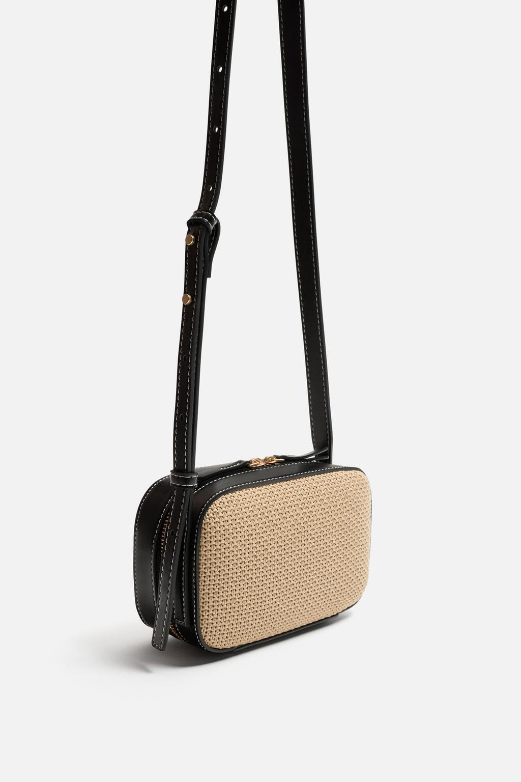 WOVEN CROSSBODY BAG - Zara фото 5