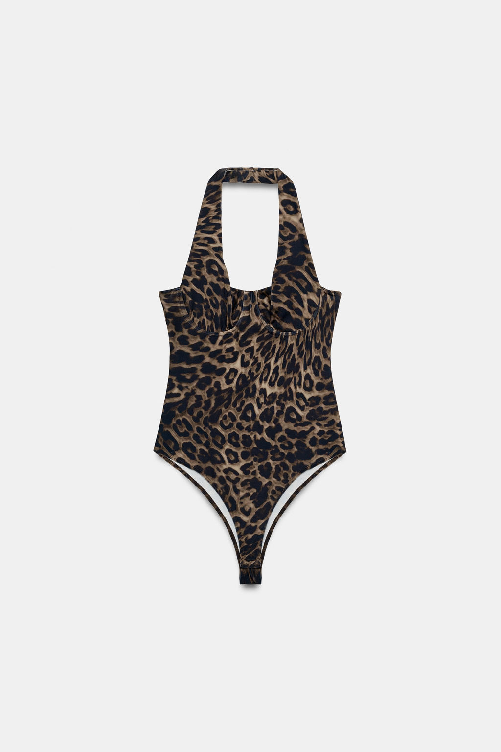 BODY HALTER AROS COMBINADO / Leopardo - Zara фото 5