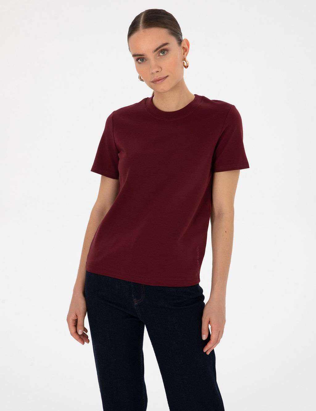 Vi_ne Regular Fit Basic Ti__rt - Pierre cardin фото 3