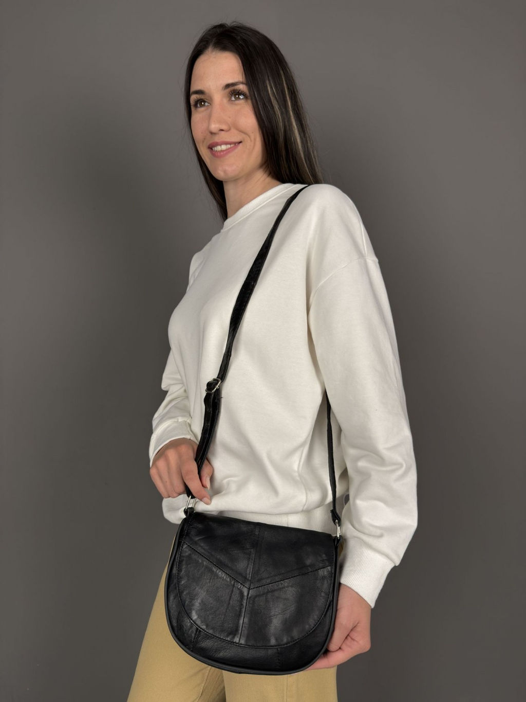 Сумка женская из телячьей кожи