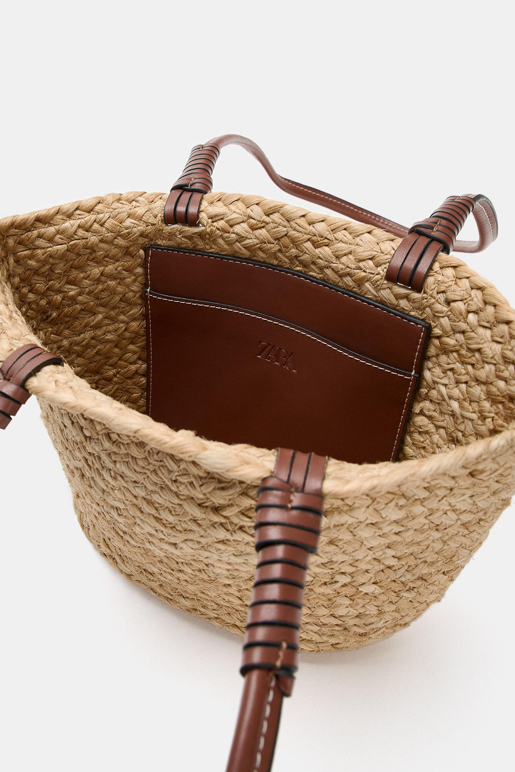 MINI SHOPPER YUTE / Beige claro - Zara фото 5