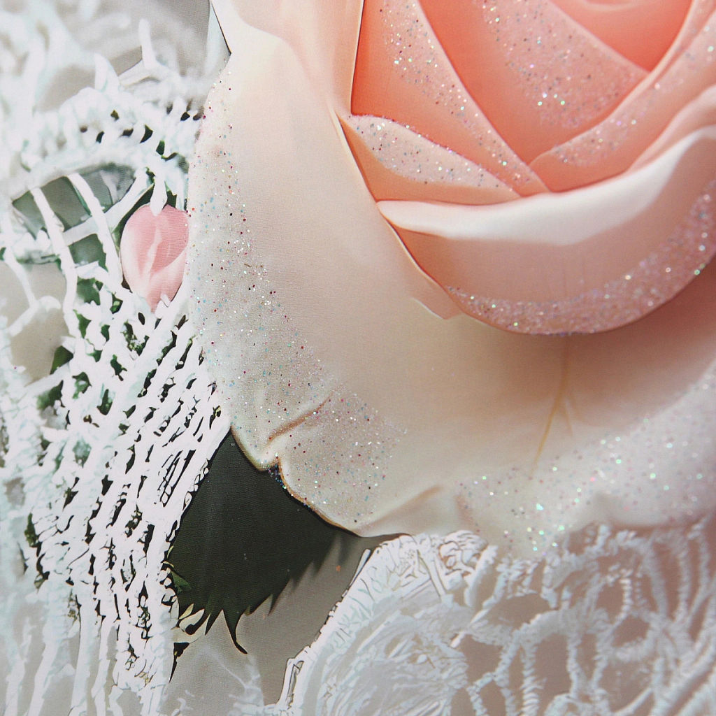 Пакет подарочный "Королевство цветов" 26*32*10 см