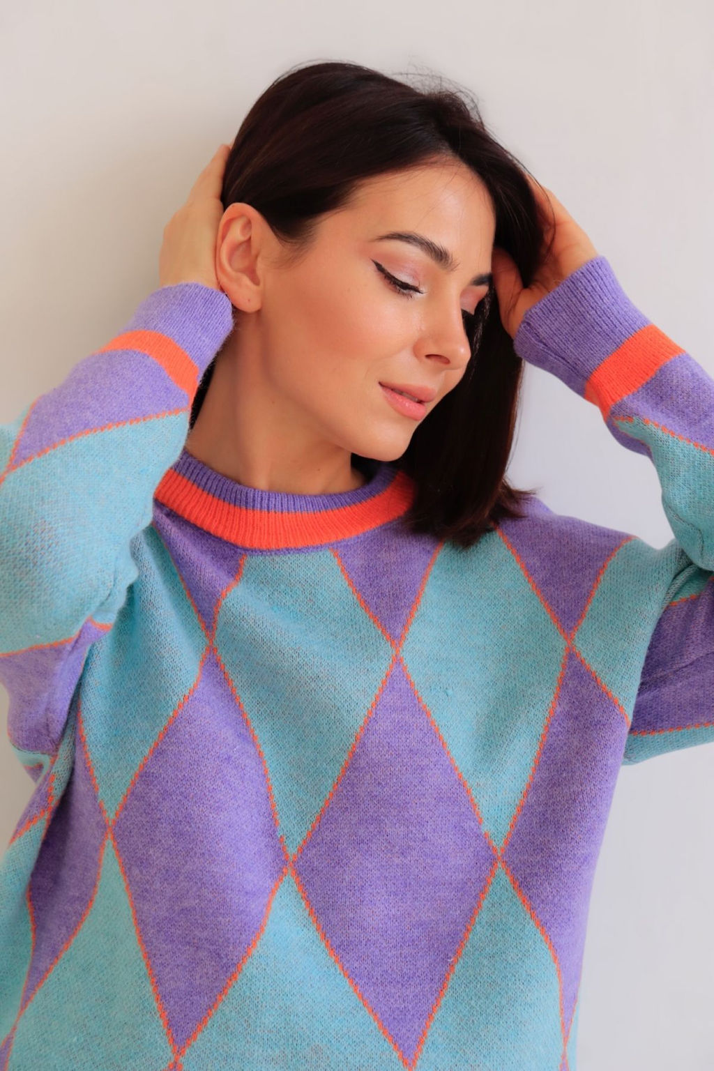 Martichelli Джемпер с ромбами  фото 8