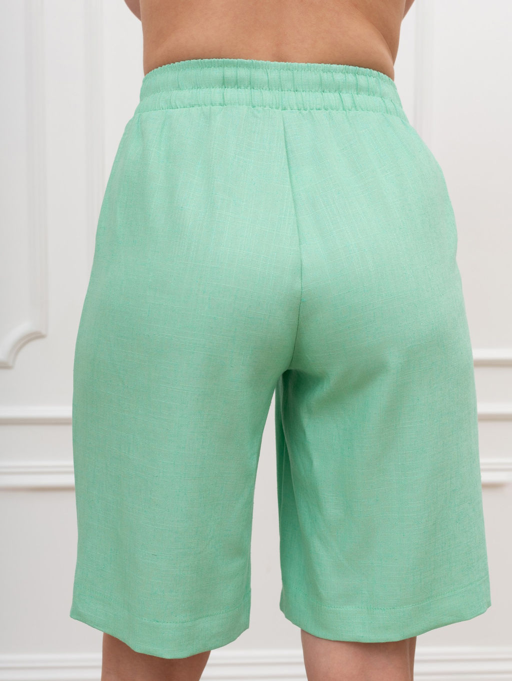Шорты Сибелла-3 из вискозы со льном - Виотекс фото 6