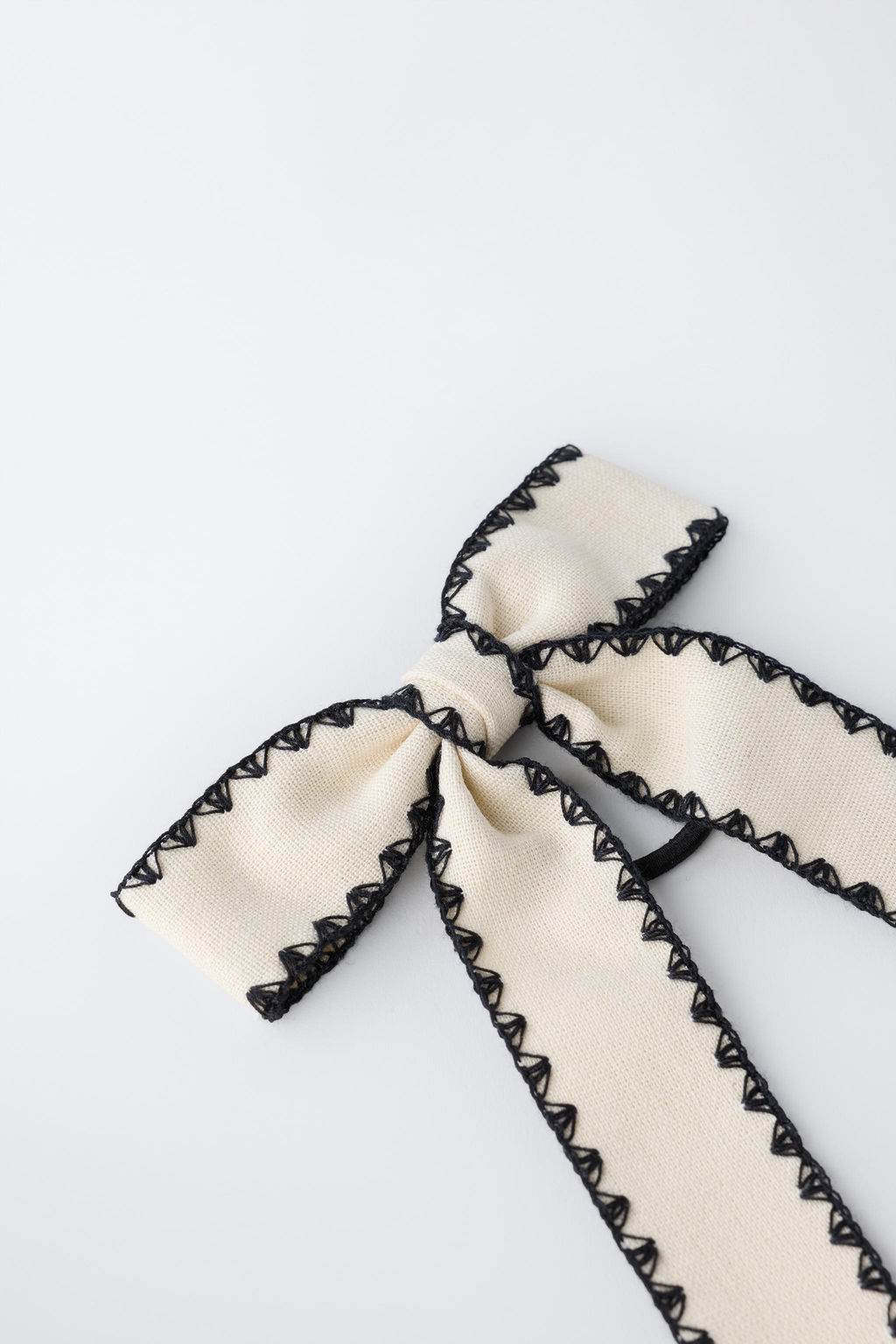 COLETERO LAZO BORDES CONTRASTE / Crudo - Zara фото 2