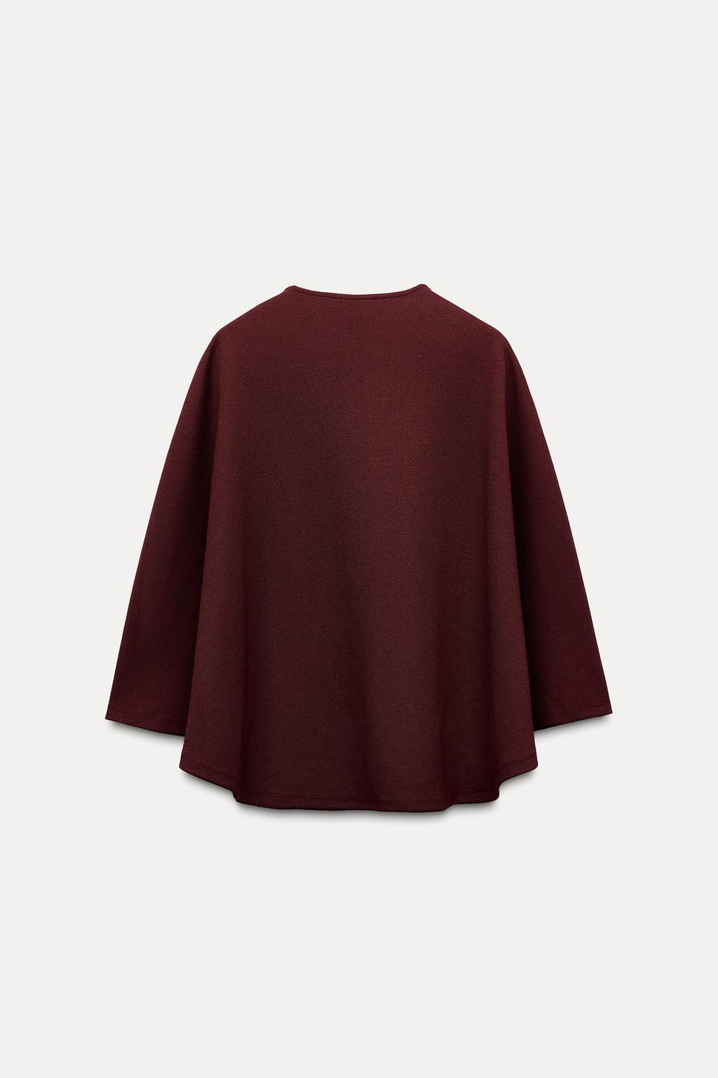 BUTTON CAPE - Zara фото 2