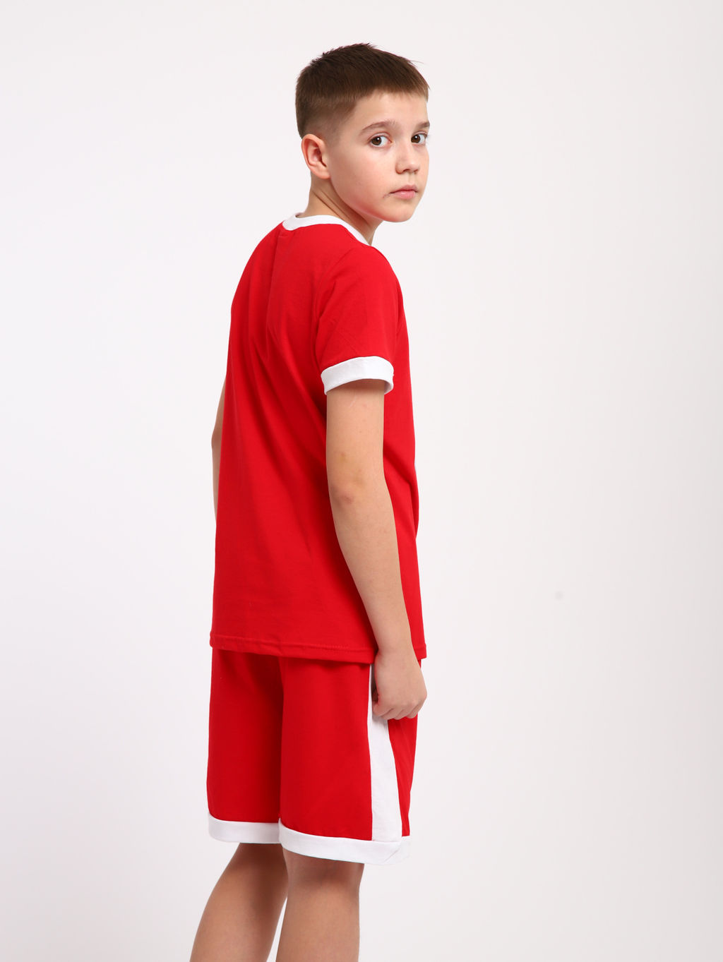 Пижама "Футбол" красный